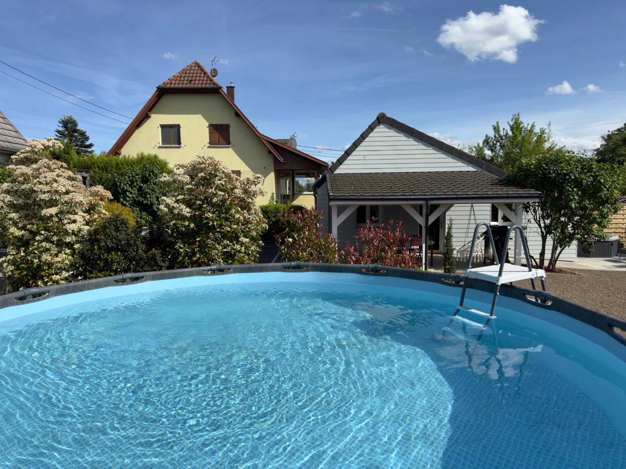 Gite Les Lilas, Centre Alsace, Avec Jacuzzi Mackenheim Exterior photo